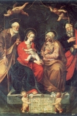 011 Sacra Famiglia con Sant'Anna e San Gioacchino